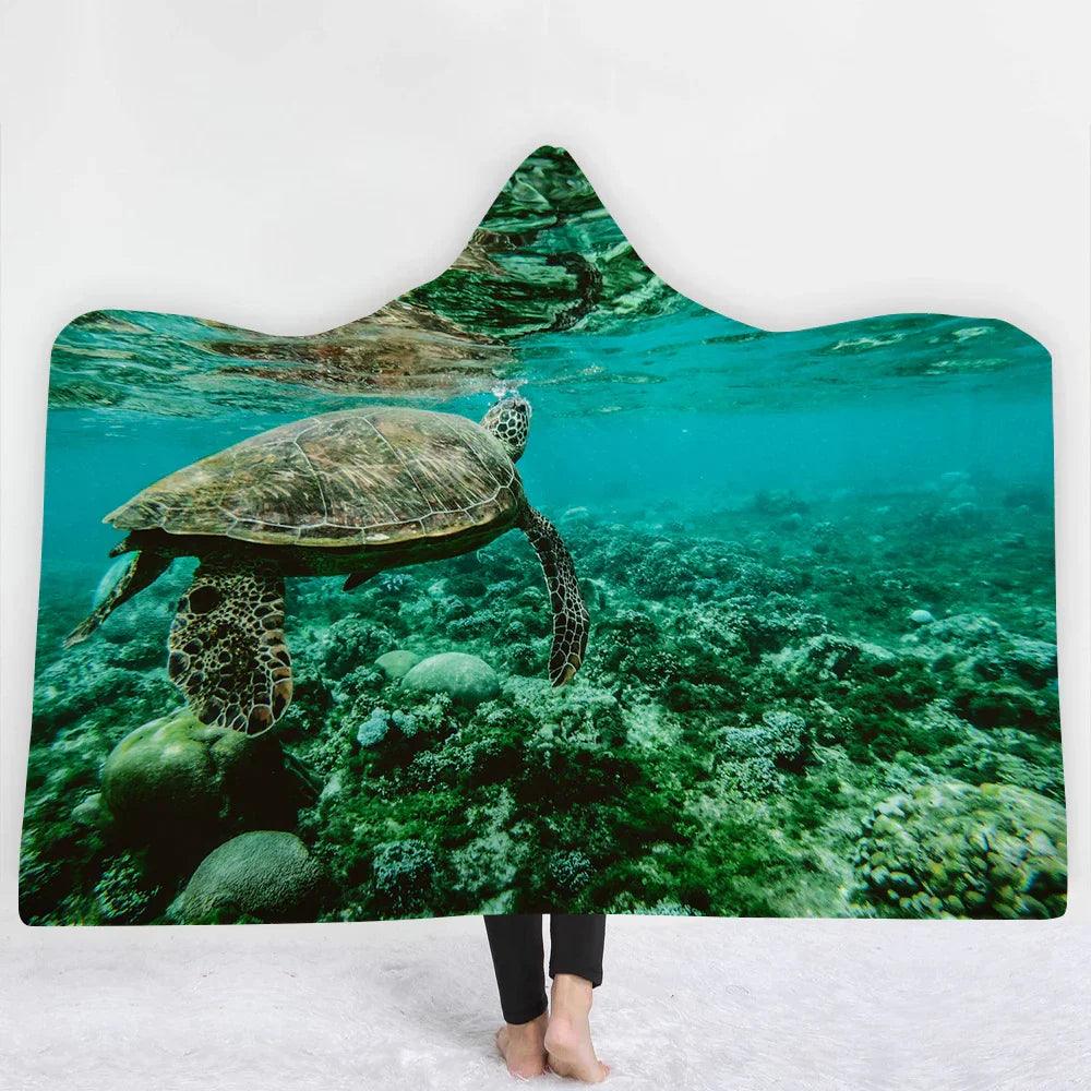 Couverture à capuche Cape Couverture Couverture épaisseEX-STOCK Canada