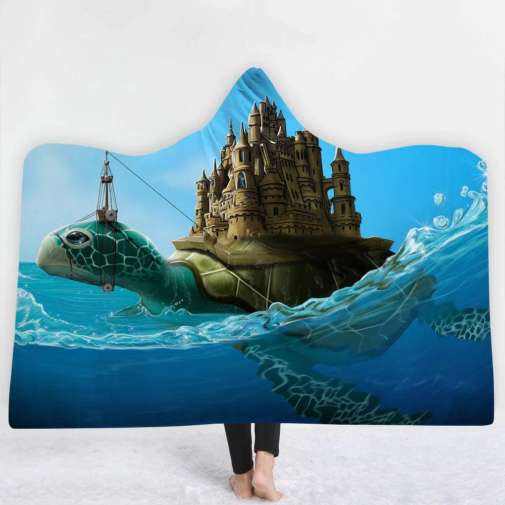 Couverture à capuche Cape Couverture Couverture épaisseEX-STOCK Canada