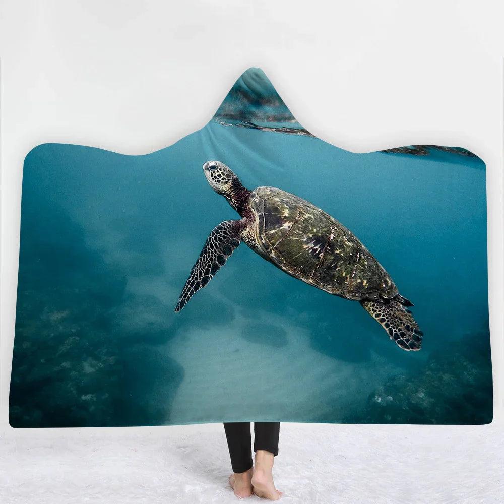 Couverture à capuche Cape Couverture Couverture épaisseEX-STOCK Canada
