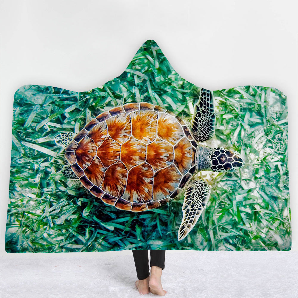 Hooded Blanket Cloak Blanket Thick Blanket EX-STOCK Canada