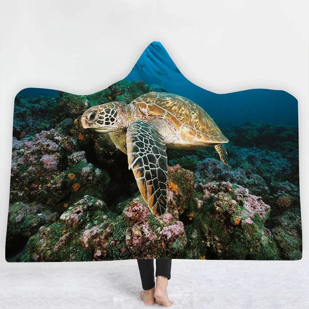 Couverture à capuche Cape Couverture Couverture épaisseEX-STOCK Canada