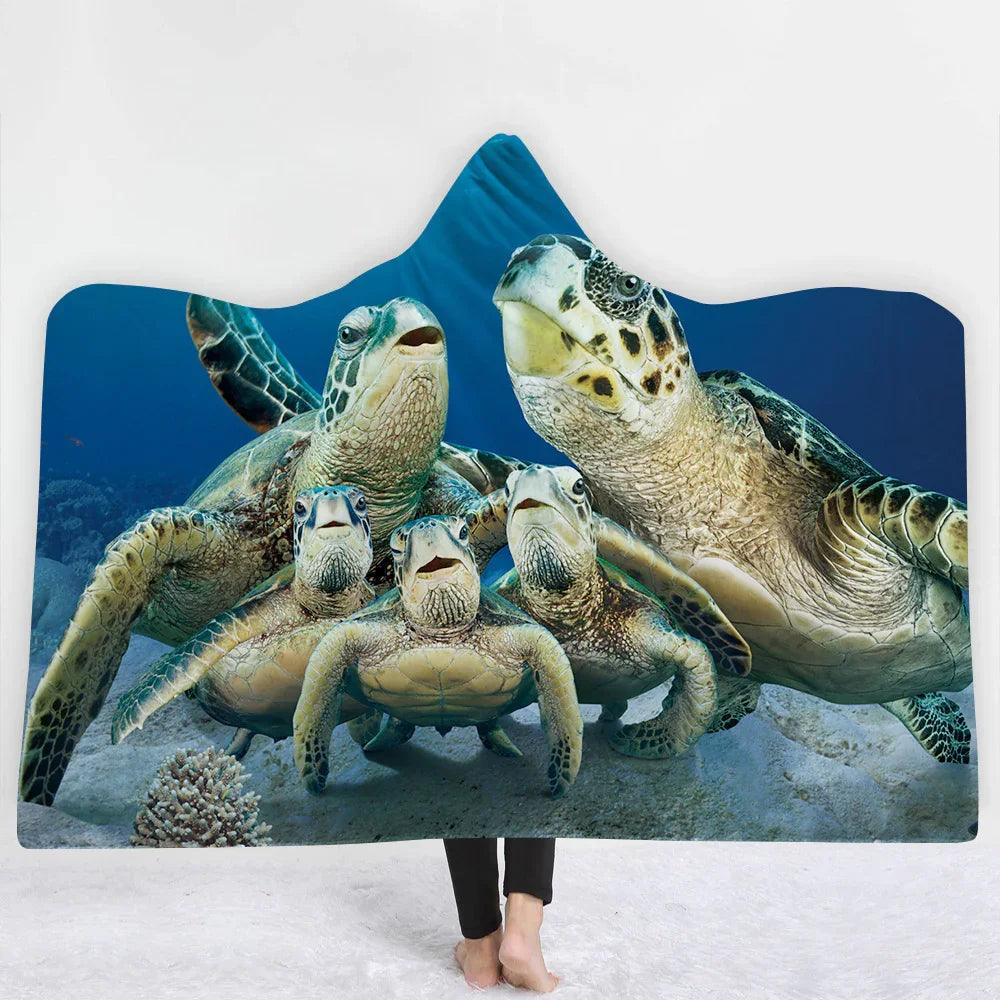 Couverture à capuche Cape Couverture Couverture épaisseEX-STOCK Canada