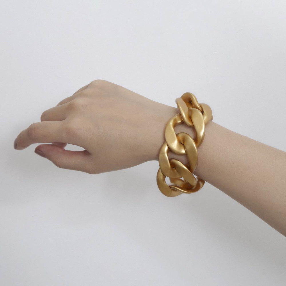 Ingemark Boho Punk CCB Chunky Chain Bracelet Bangle Women Men Armband Steampunk High Quality Brand Twisted Bracelet Jewelry Gift - EX-STOCK Canada