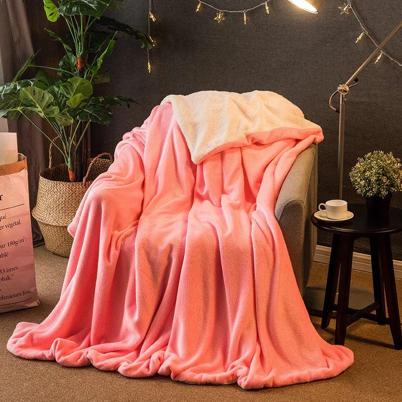 Thicken Blanket Sofa Cover Blanket EX-STOCK Canada