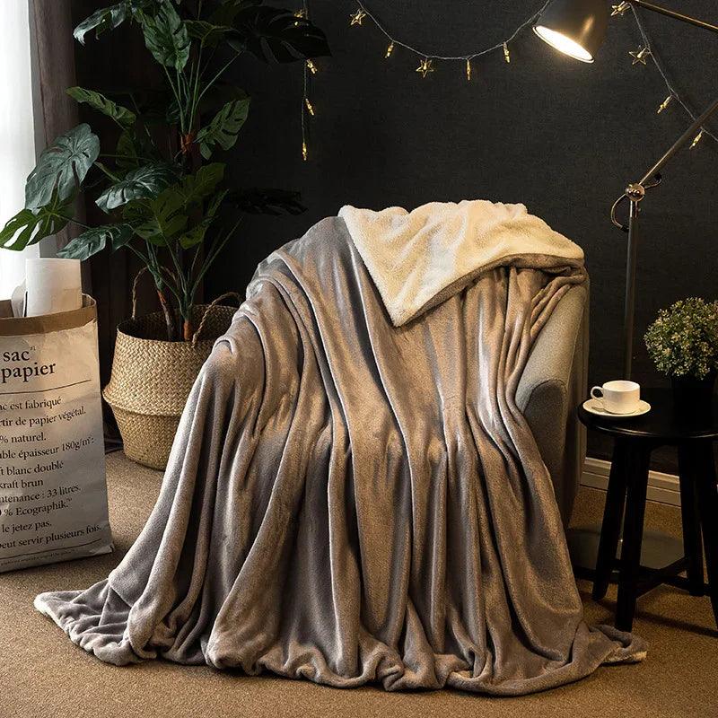 Thicken Blanket Sofa Cover Blanket EX-STOCK Canada