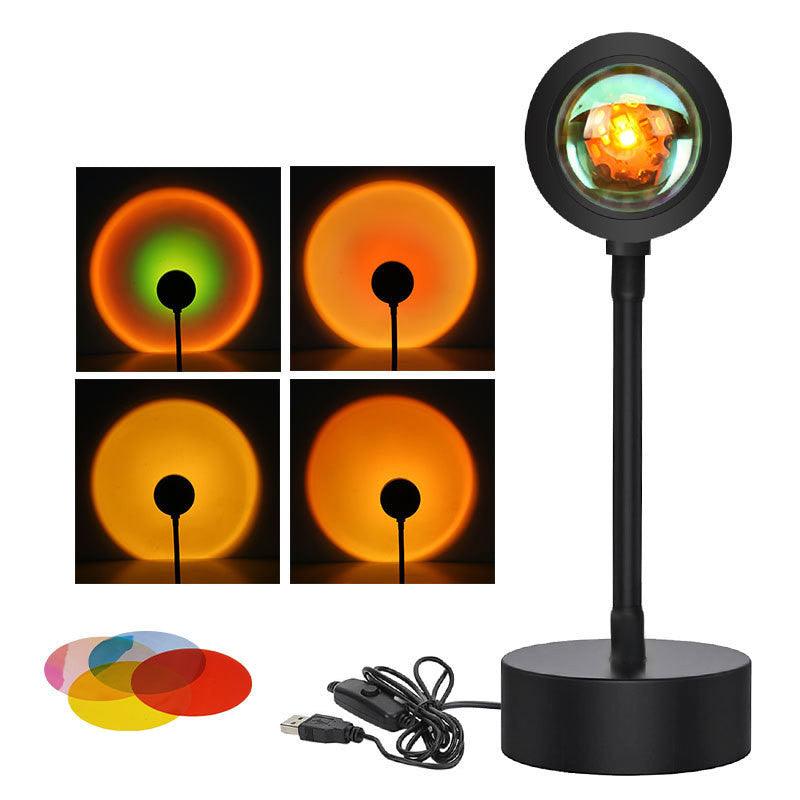 Sunset Projection Lamp Sunset Projector Night Light Wall Decoration Lighting EX-STOCK Canada