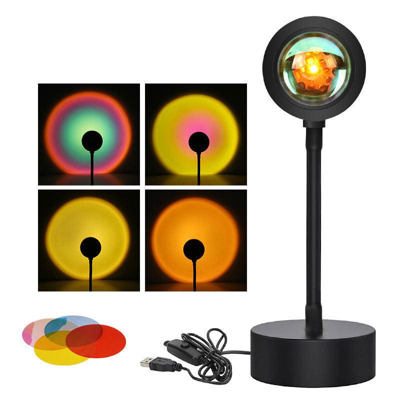 Sunset Projection Lamp Sunset Projector Night Light Wall Decoration Lighting EX-STOCK Canada