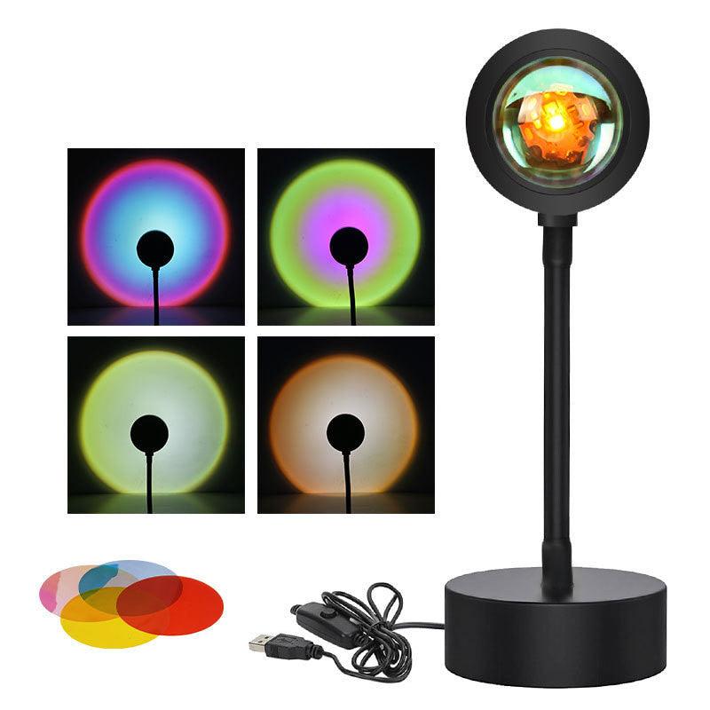 Sunset Projection Lamp Sunset Projector Night Light Wall Decoration Lighting EX-STOCK Canada