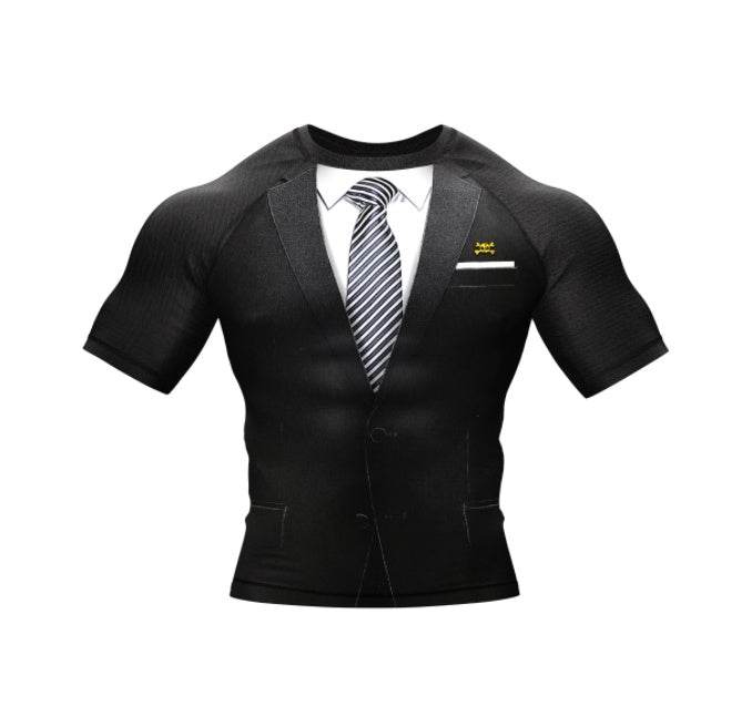 Le Rash Guard Tuxedo - Manches Xmartial - EX-STOCK CANADA