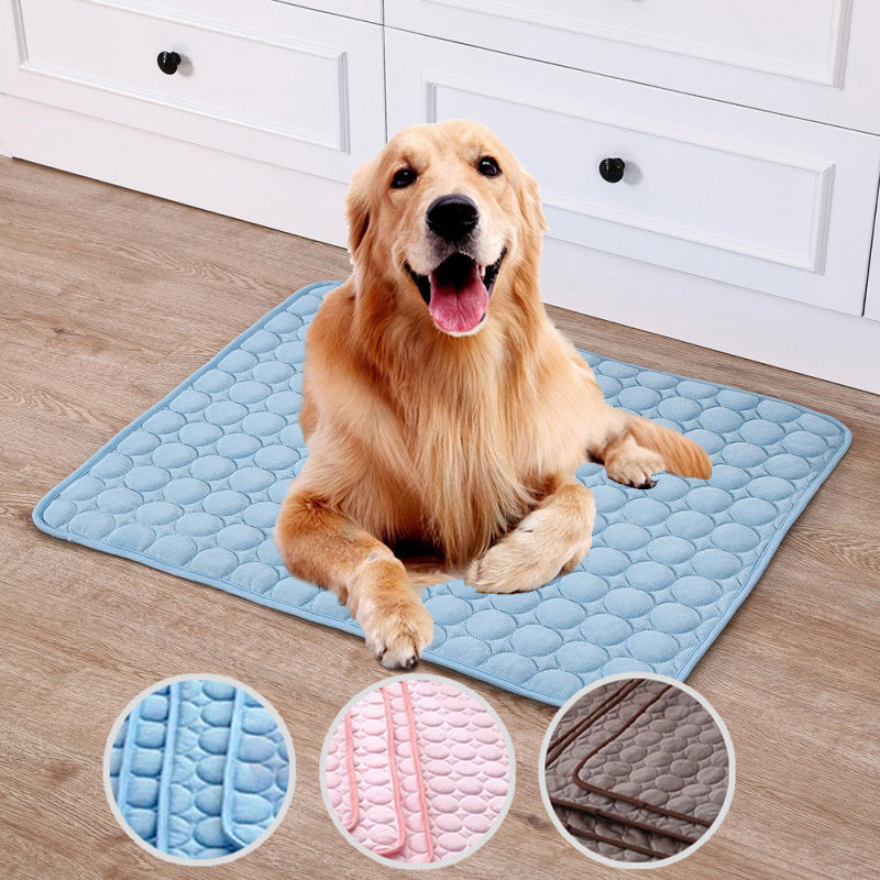Pet Summer Portable Ice Silk Cooling Pad EX-STOCK Canada