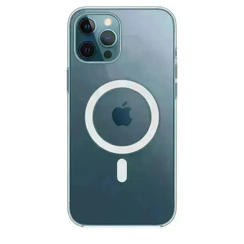 12 Magnetic Phone Case Anti-drop Transparent Protective Cover - EX-STOCK CANADA