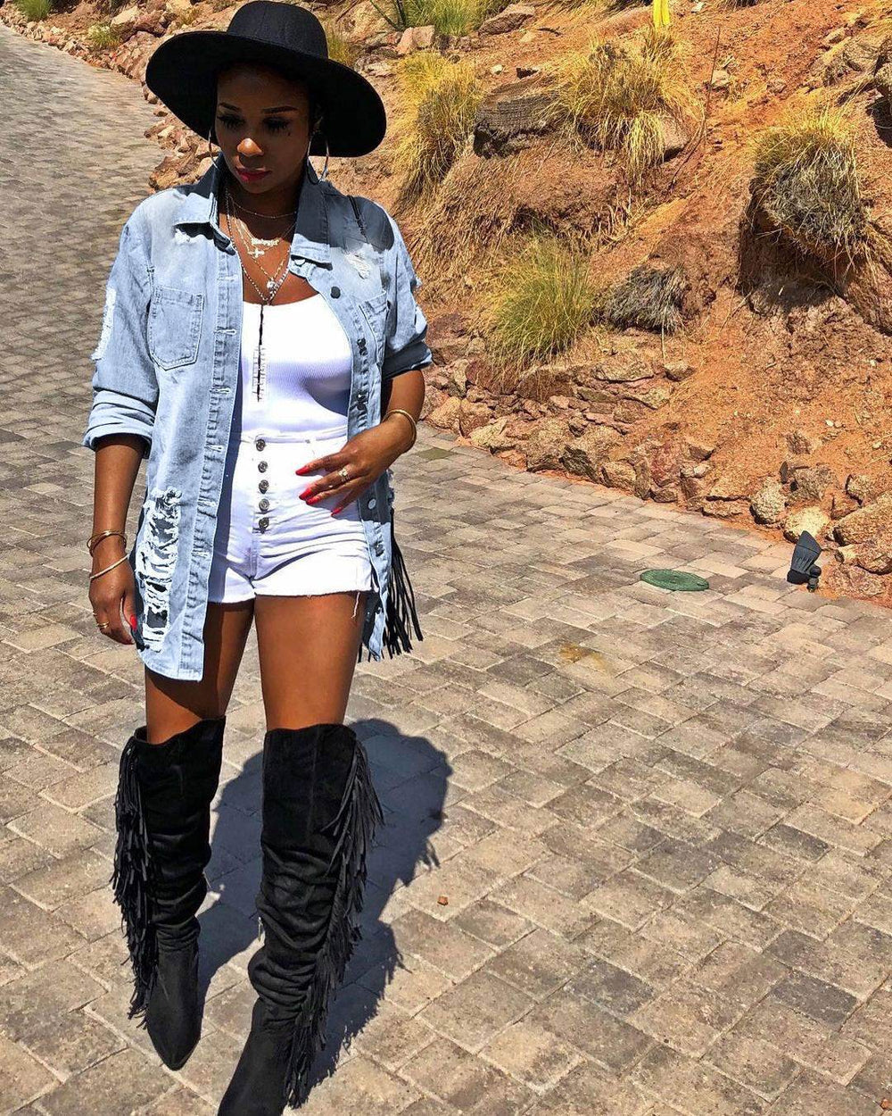 Fashion Ripped Casual Long Sleeve Mini Shirt dress Denim Jacket WOMEN - EX-STOCK Canada