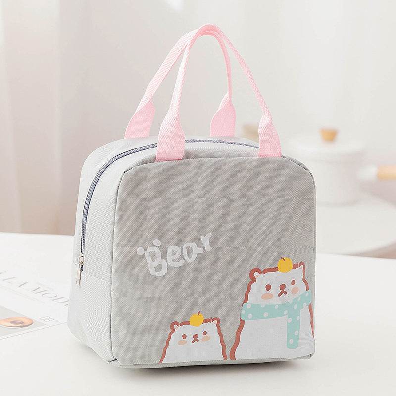 Portable Insulated Cartoon Girls Lunch Bag for Kids - EX-STOCK Canada