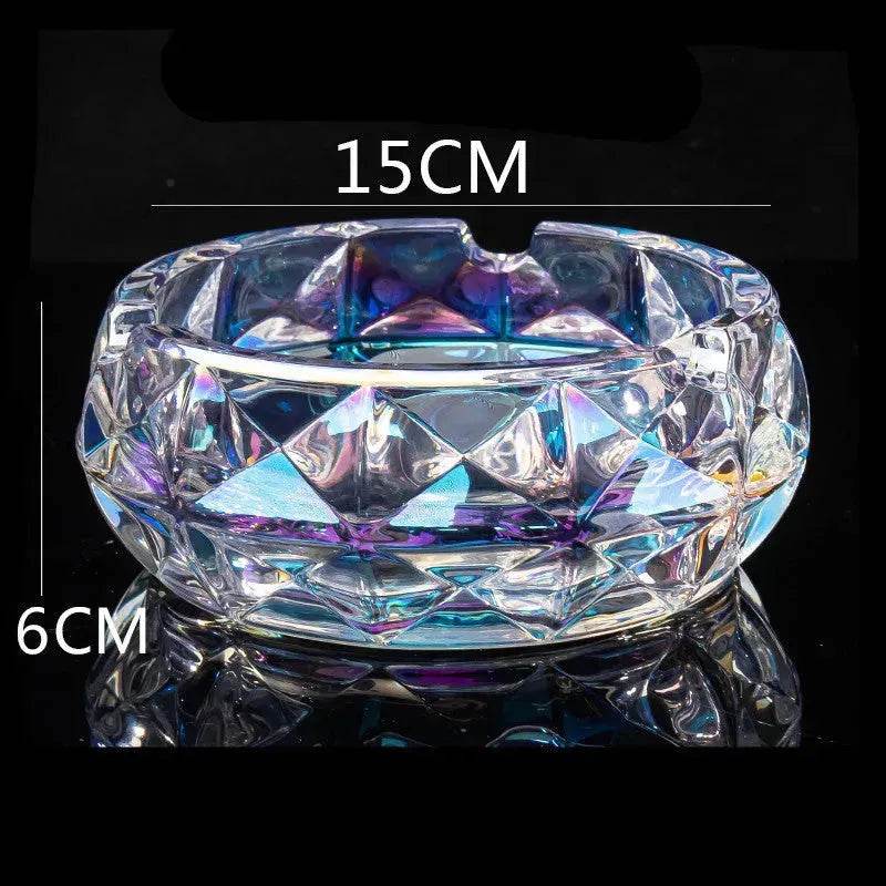 Luxury Crystal Glass Office Cigar Ashtray - EX-STOCK Canada