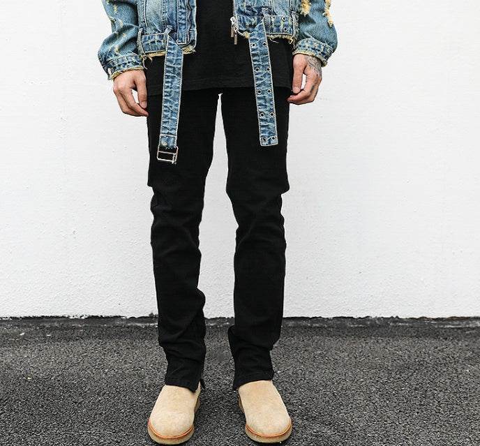 Ankle Zip Denim pant men Jeans - EX-STOCK Canada