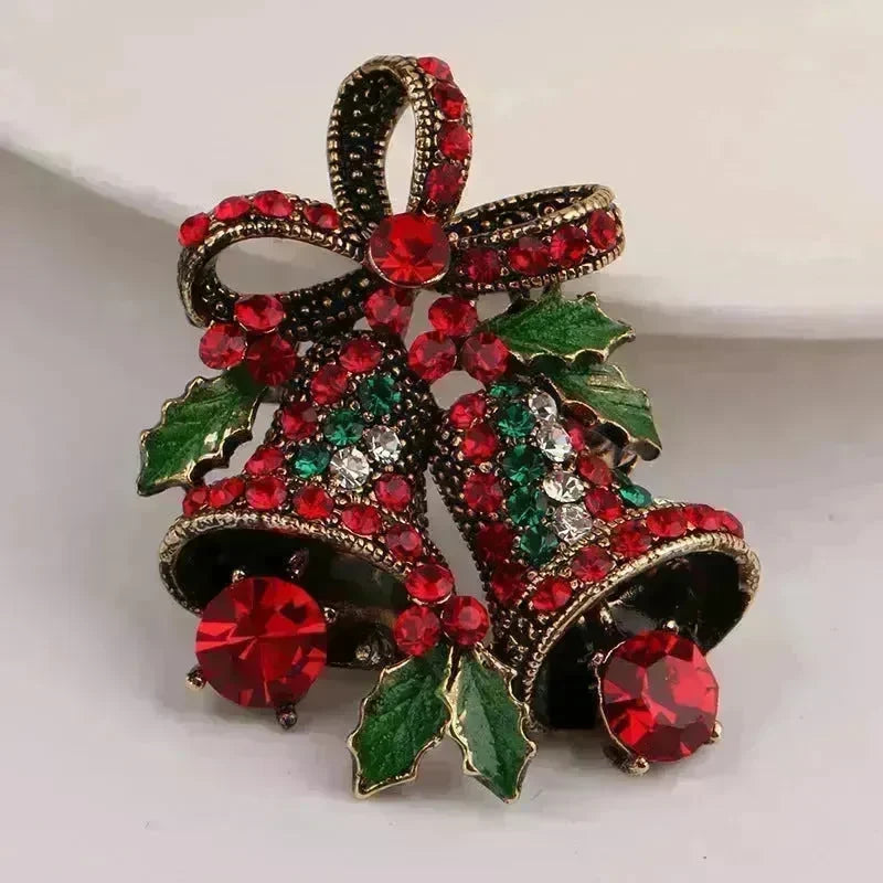 Christmas suit pin brooch - EX-STOCK CANADA