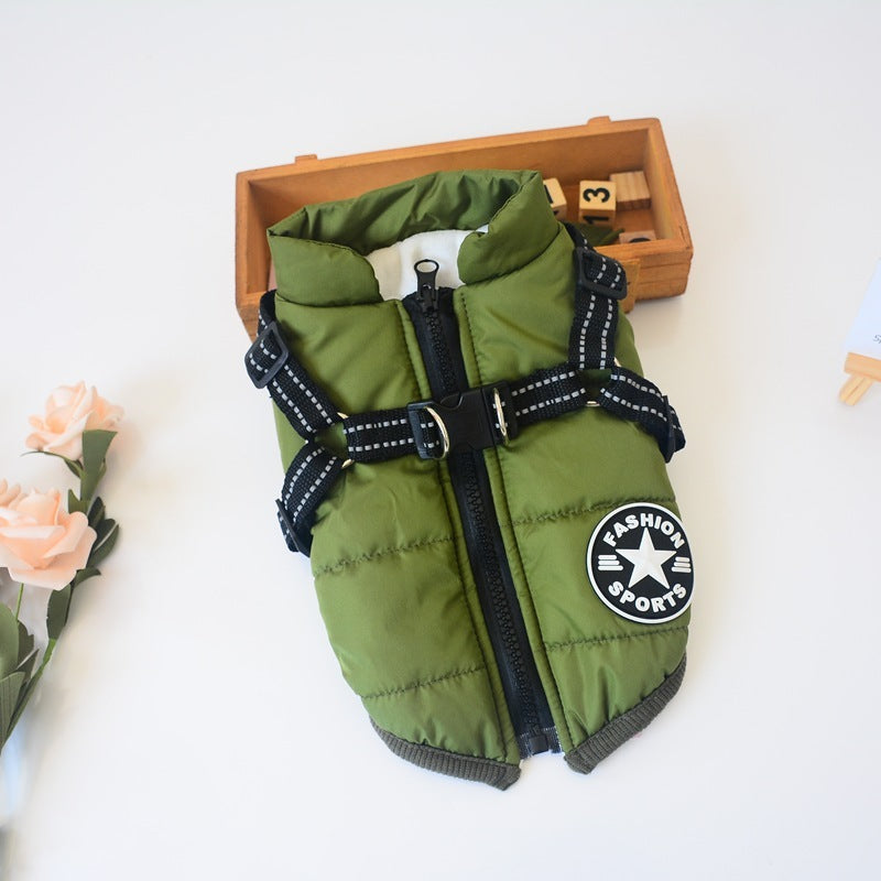 Pet Dog Clothes For Small Dogs Winter Warm Dog Hooded Coat Jackets Chihuahua Pug Outfits Puppy Cat Clothing EX-STOCK Canada