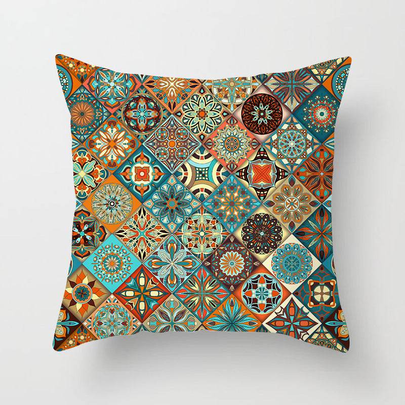 Mandala printed pillowcase Ramadan super soft sofa - EX-STOCK Canada