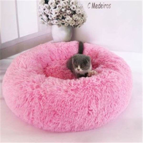 Round Long Hairy Autumn And Winter Nest Pad Cat Mattress - EX-STOCK Canada