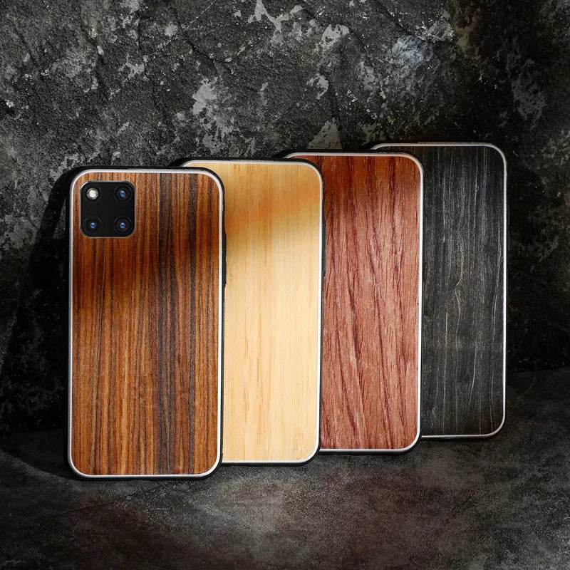Compatible Solid Wood Phone Case - EX-STOCK Canada