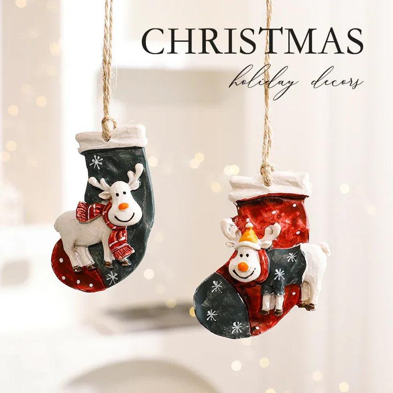 Décorations de Noël Ornements de Renne de Dessin AniméEX-STOCK Canada