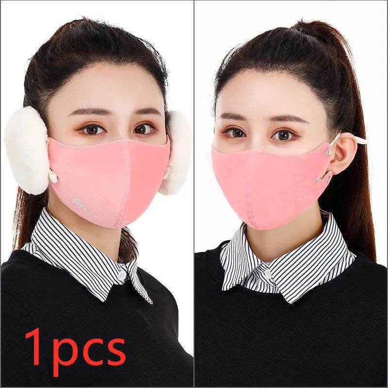 Winter detachable two-in-one warm mask earmuffs - EX-STOCK Canada