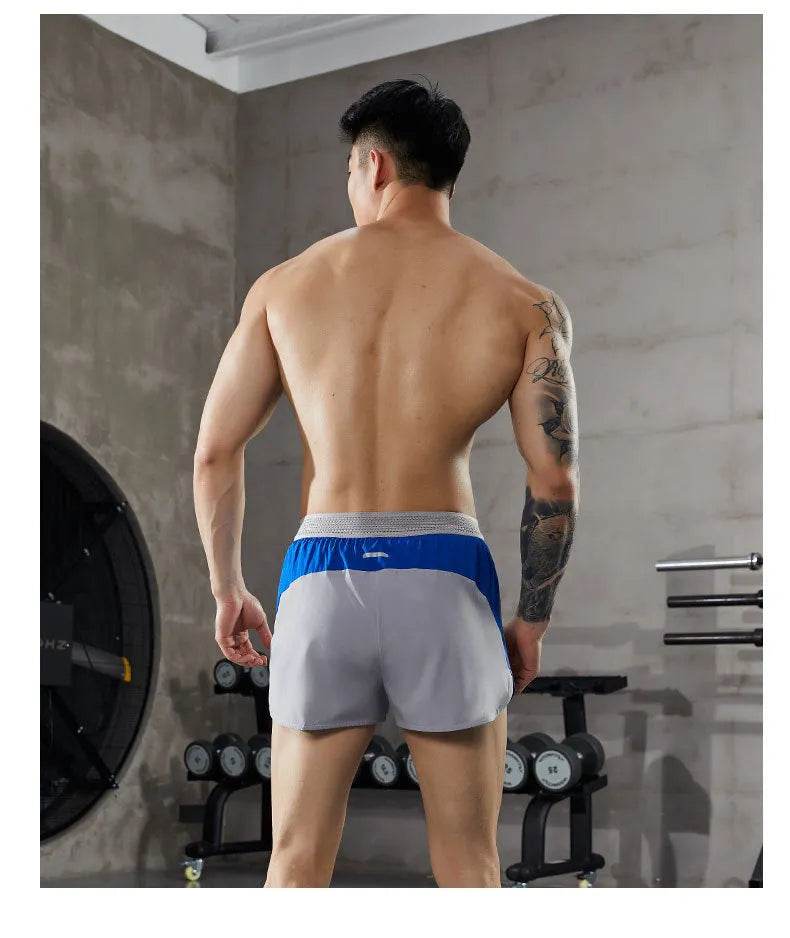 Summer Sports Running Beach Breathable Quick-drying Fitness Boxer Shorts - EX-STOCK Canada