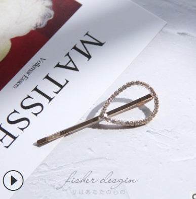 Rhinestone Bling hair clip women - EX-STOCK Canada