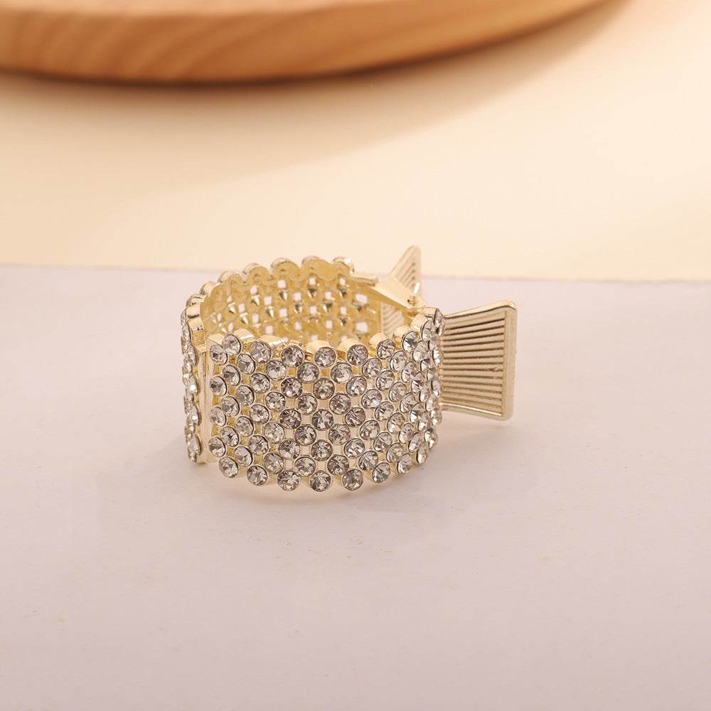 Decorative Ponytail Hair Clip Pearl Rhinestone Claw Clip - EX-STOCK Canada