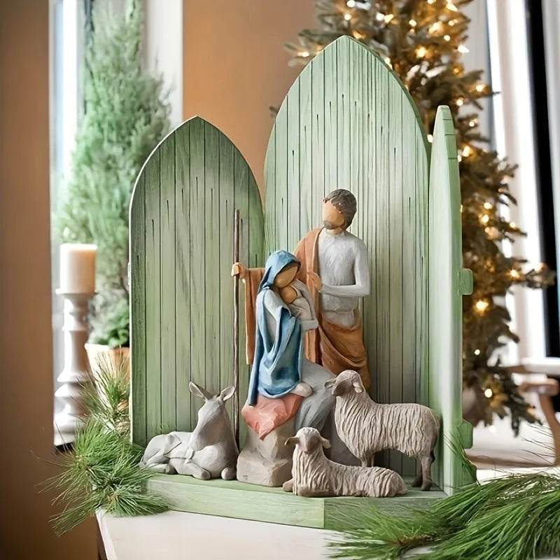 Christmas Sculpture Hand-painted Christmas Holiday Ornaments - EX-STOCK Canada