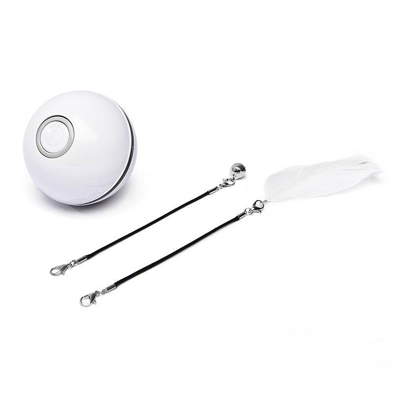 LED Laser Electronic Rolling Pet Funny Cat Toy Ball - EX-STOCK Canada