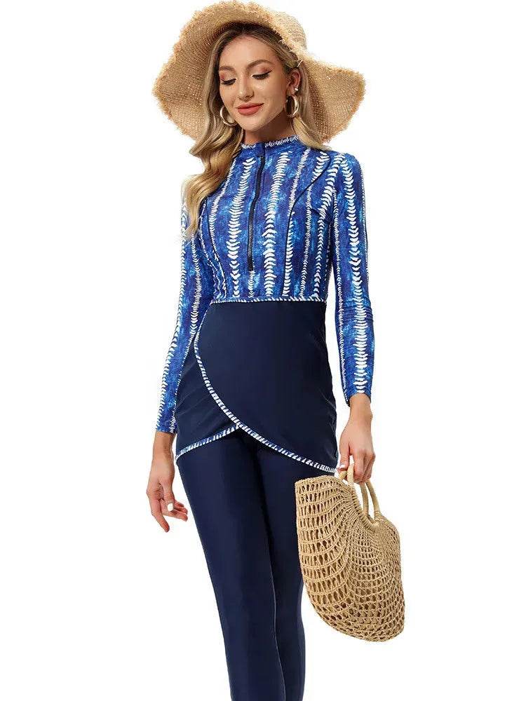 ArabSwimsuit Long-sleeved Trousers Three-piece Suit - EX-STOCK Canada