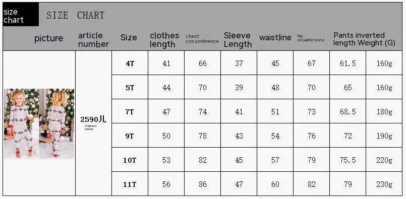 Polyester Black And White Contrast Color Christmas New Parent-Child Women's Casual Suit - EX-STOCK Canada
