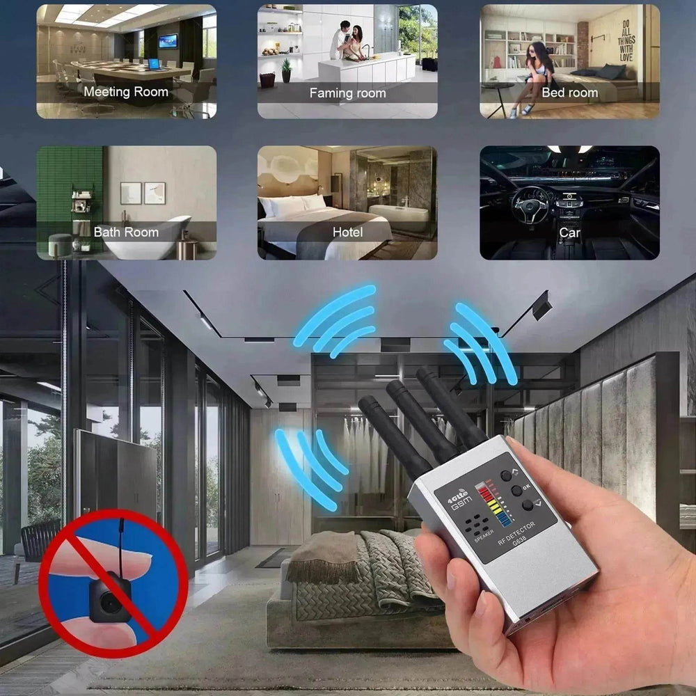 RF Bug Detector Hidden Camera Finder Anti-Spy Listen Swe - EX-STOCK Canada