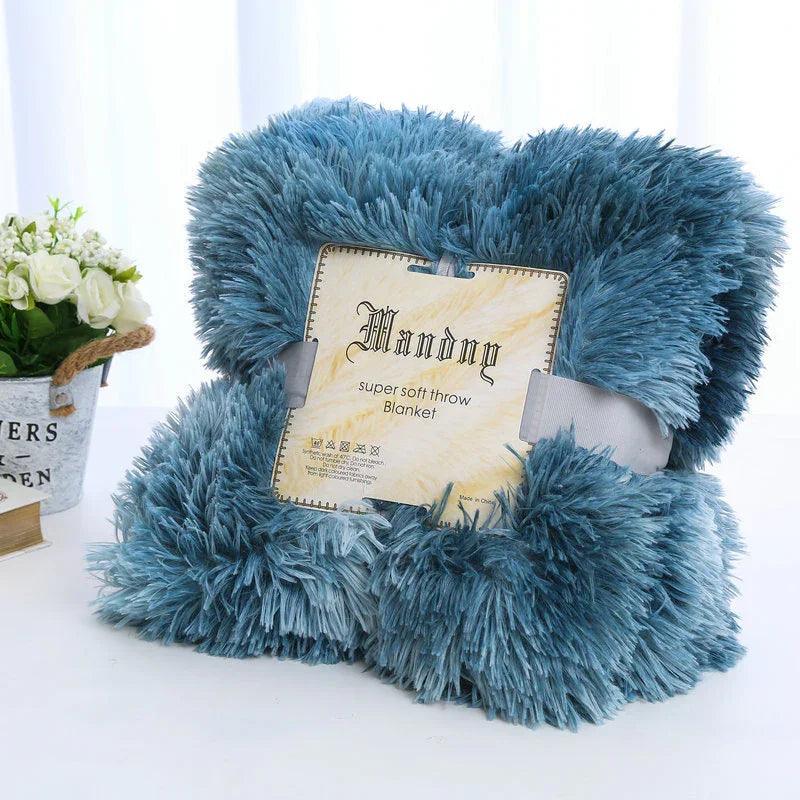 Plush Blanket Double-layer Blanket Multifunctional EX-STOCK Canada