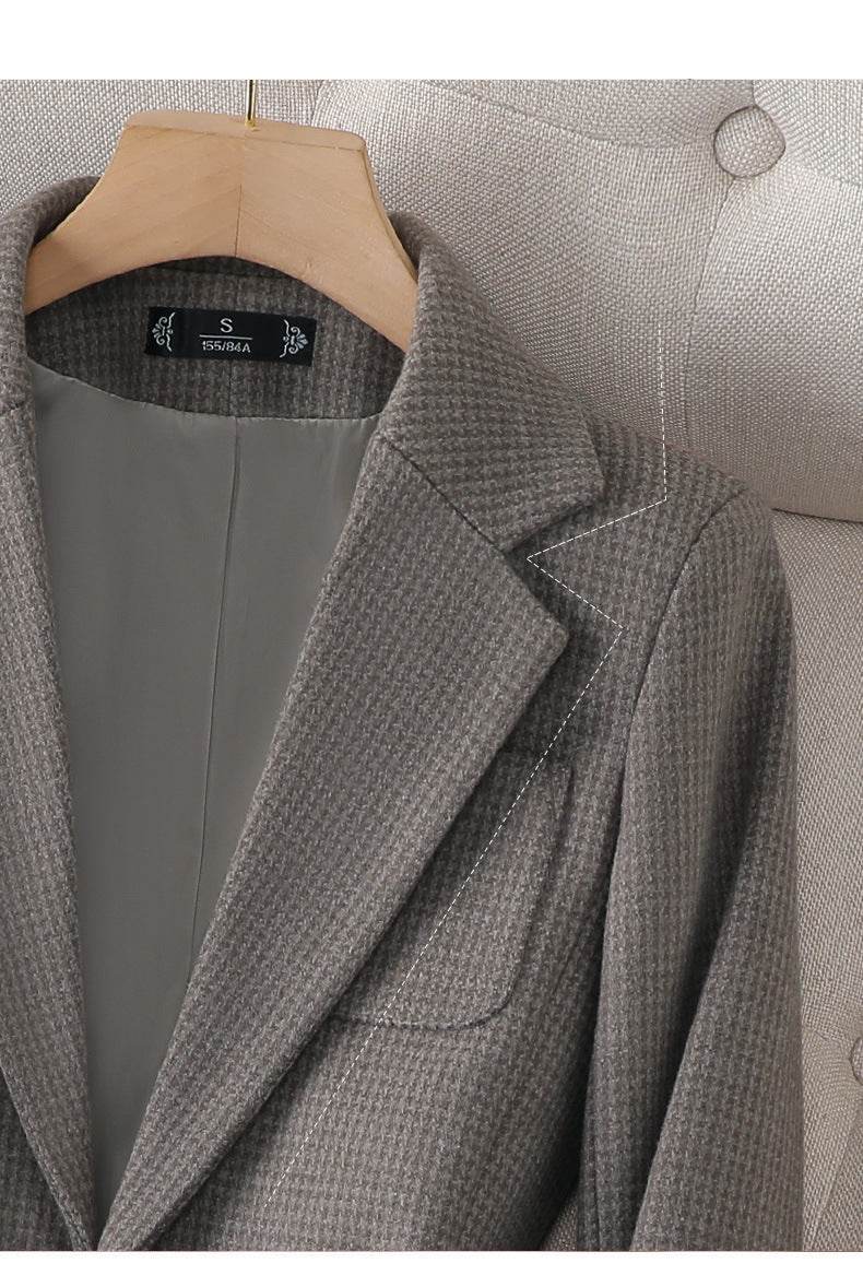 Professional office Business Tweed Blazer Women - EX-STOCK Canada