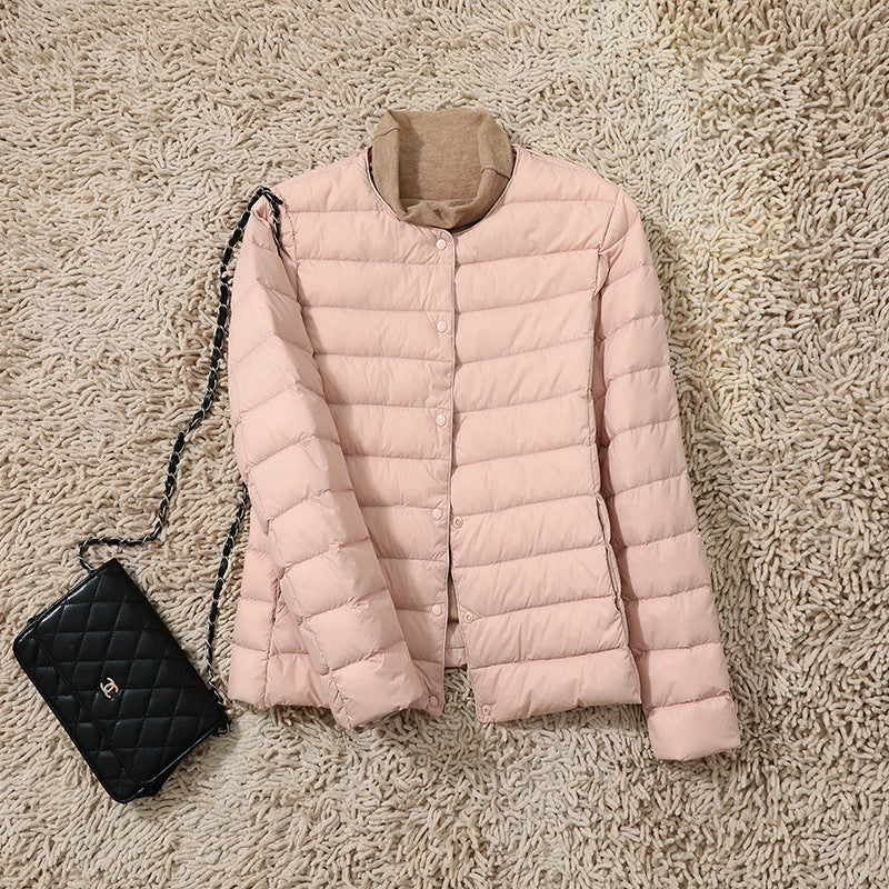 Chaqueta Térmica Ligera de Interior para Mujer con Cuello Redondo - EX-STOCK Canada