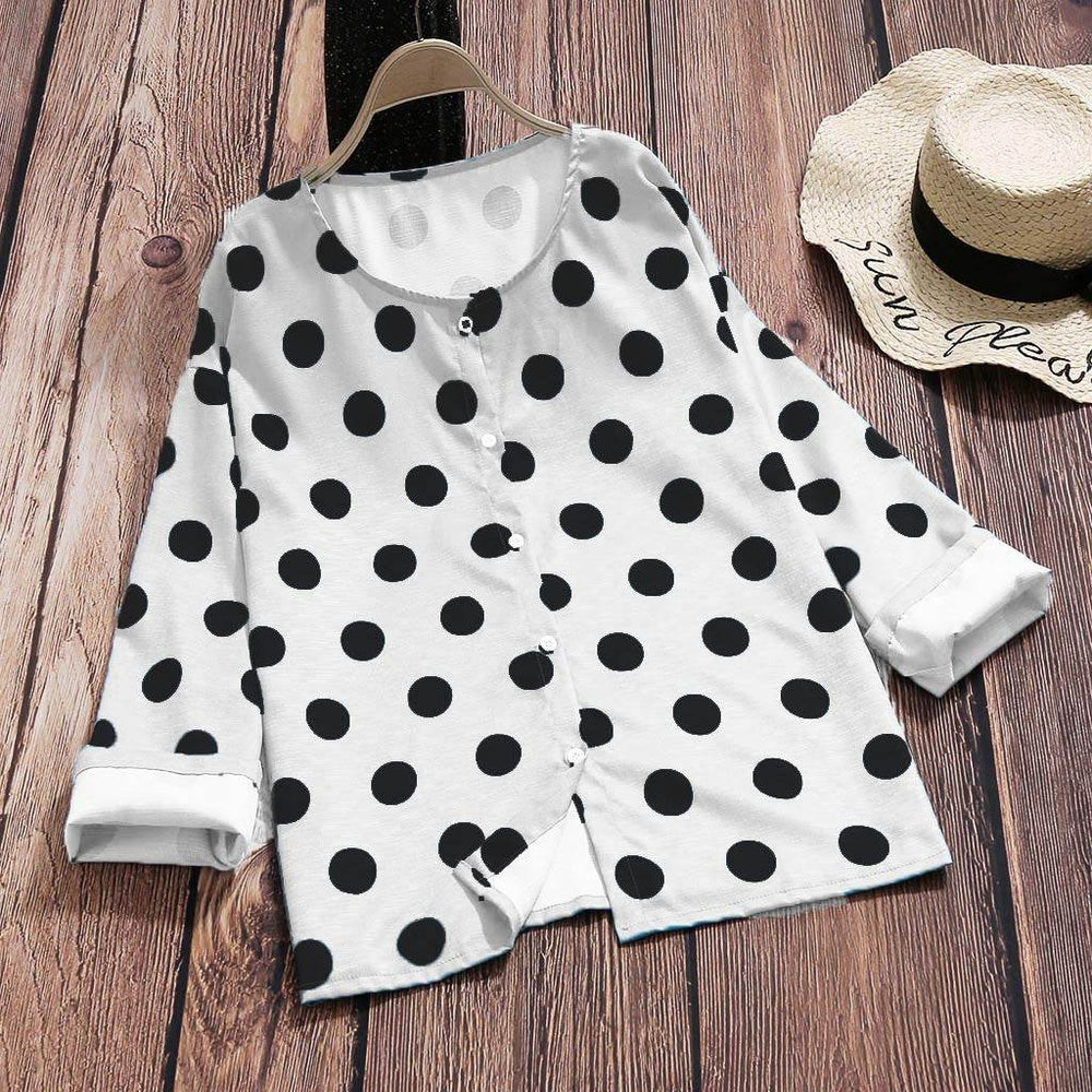 Women Print Blouse - EX-STOCK Canada