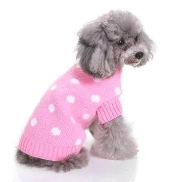 Pet Christmas Sweater Knit Turtleneck Pet Clothes Sweater Dog Sweater - EX-STOCK Canada