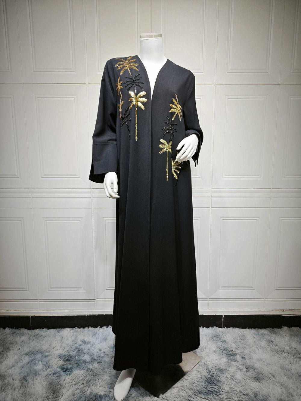 Fashion Muslim Women's Wear Embroidered Robe - EX-STOCK Canada