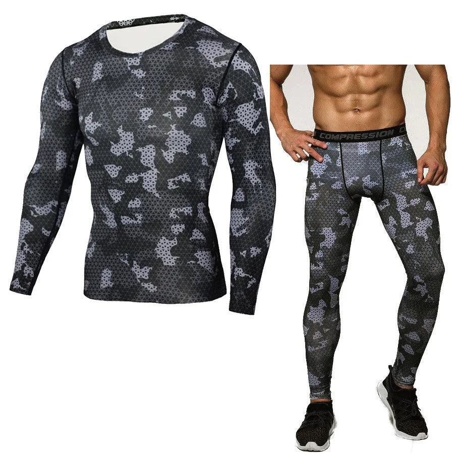 2pcs Camouflage Sport Fitness Workout Gym Outfit set - EX-STOCK CANADA