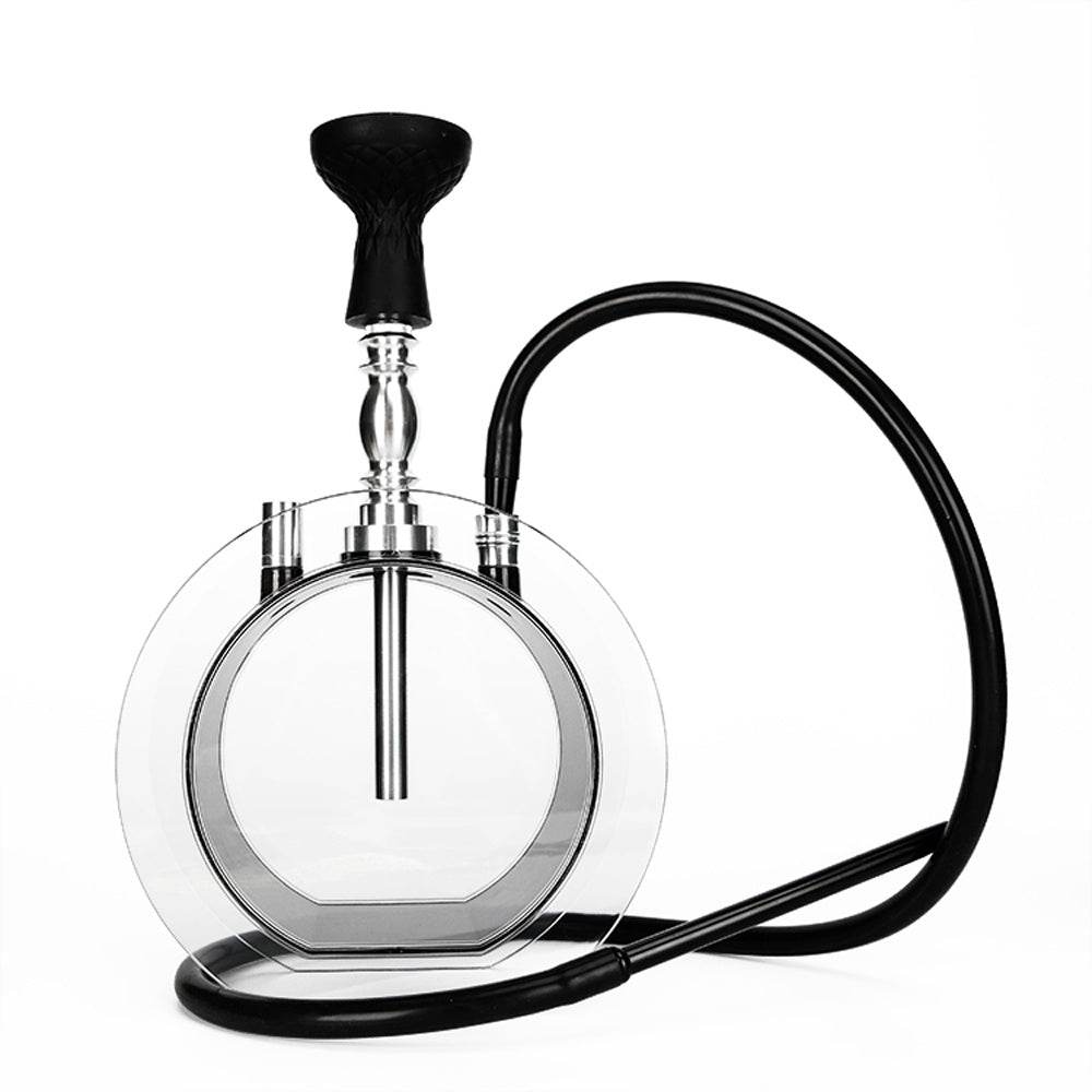 Acrylic round pot hookah set - EX-STOCK Canada