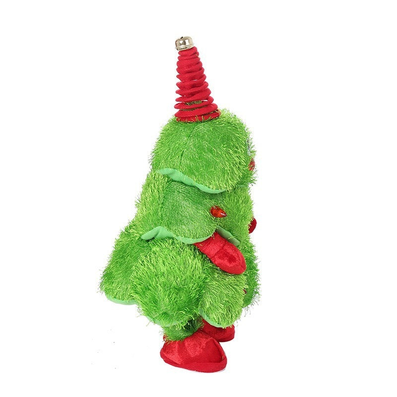 Wisted Wiggle Hip Christmas Tree Singing Dance Plush Toy Musical Doll Stuffed Animated Gift for Kid EX-STOCK Canada
