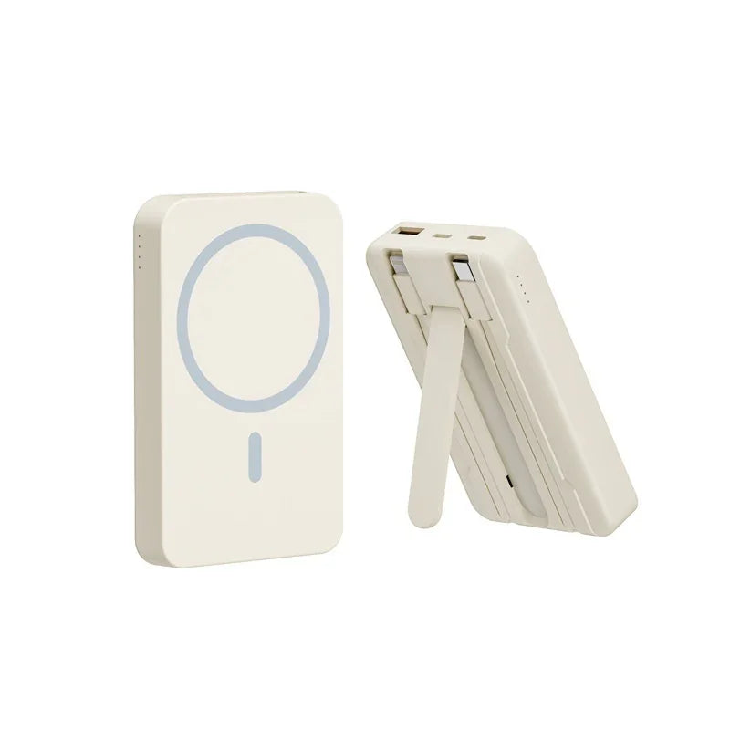 Magnetic Power Bank Mobile Power Supply Wireless Charger With Cable EX-STOCK Canada