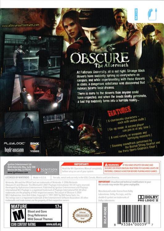 Obscure: The Aftermath