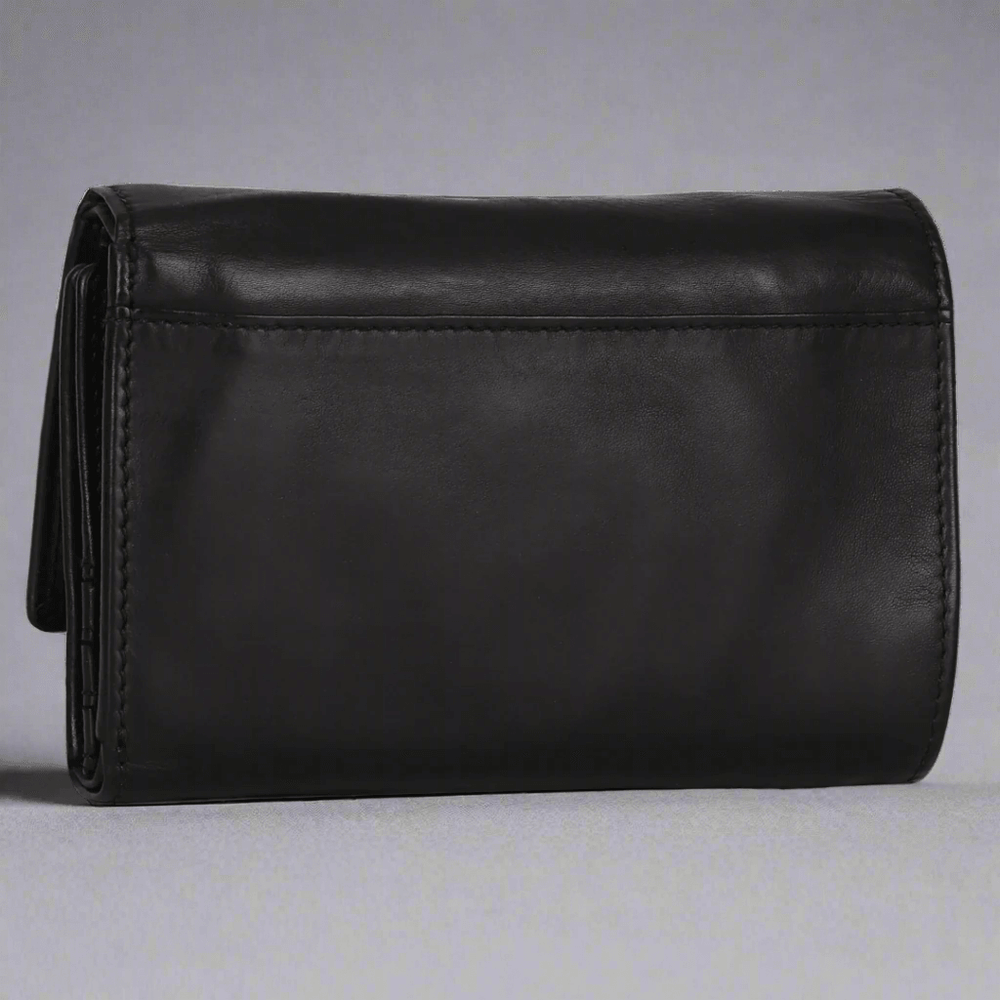 BOL Women's Square Tab Leather Wallet EX-STOCK Canada
