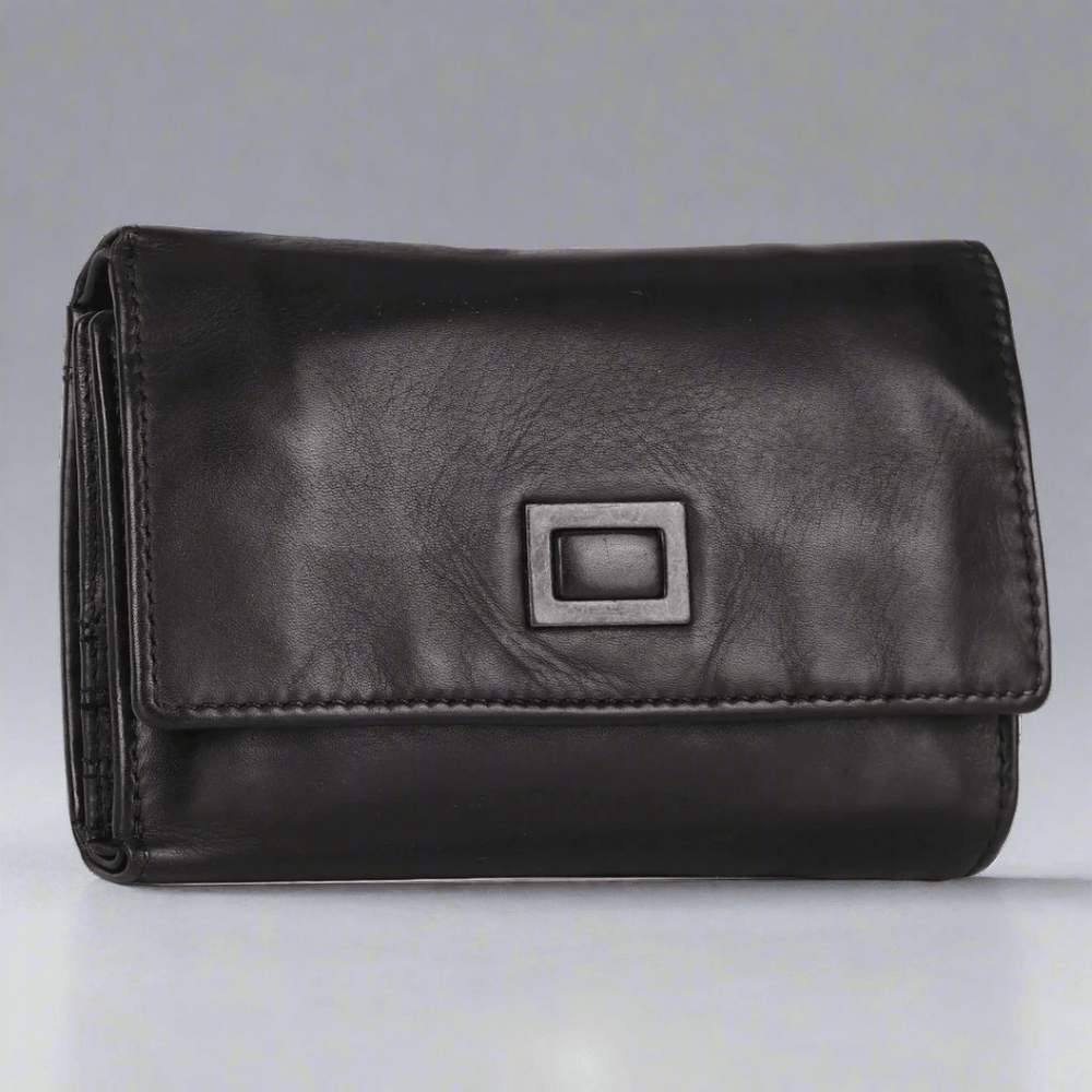 BOL Women's Square Tab Leather Wallet EX-STOCK Canada