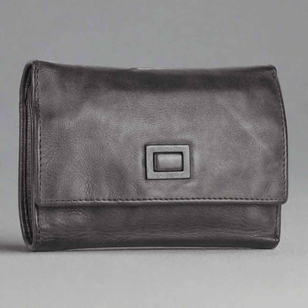 BOL Women's Square Tab Leather Wallet EX-STOCK Canada
