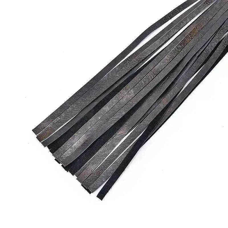 Hot BDSM Spanking Flogger Whip Genuine Leather Archaize Wooden Handle BDSM Spanking Paddles - EX-STOCK Canada