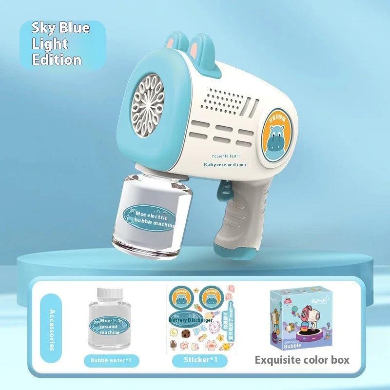 مسدس فقاعات جاتلينج كهربائي ألعاب أطفالEX-STOCK Canada